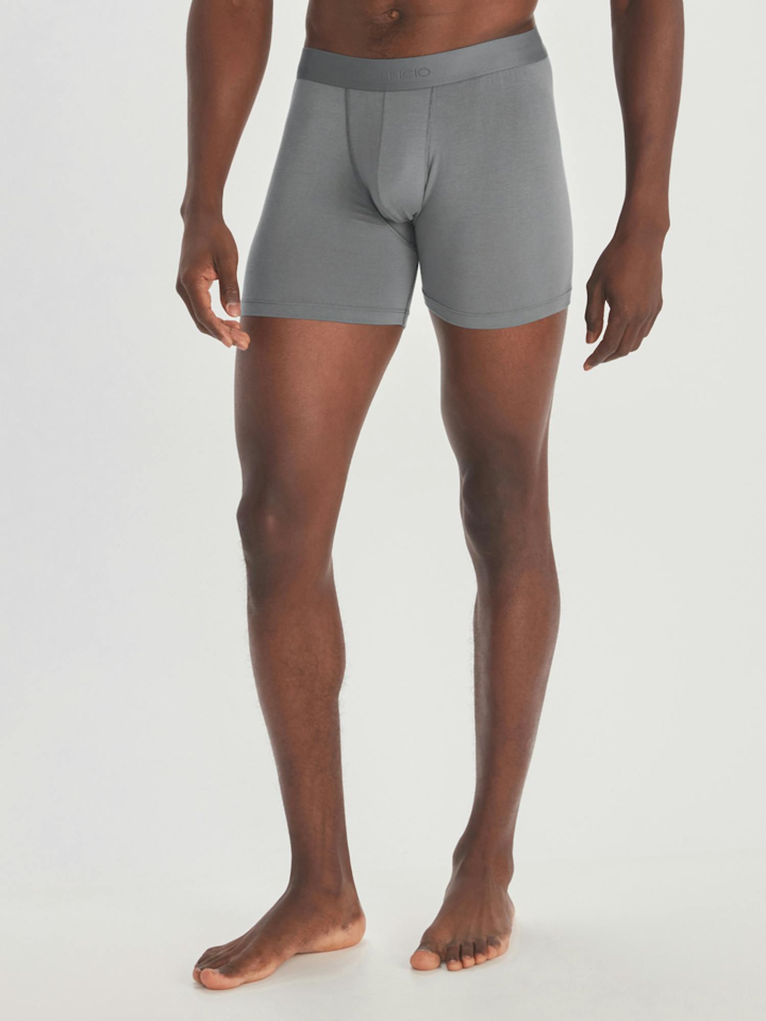 ExOfficio Men's Everyday Boxer Brief In Grey Heather Size: Medium