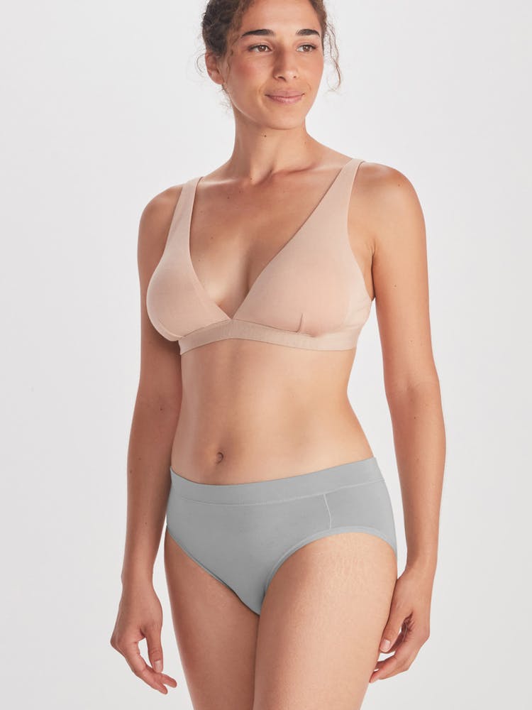 ExOfficio Women's Everyday Bikini In Grey Heather Size: Large