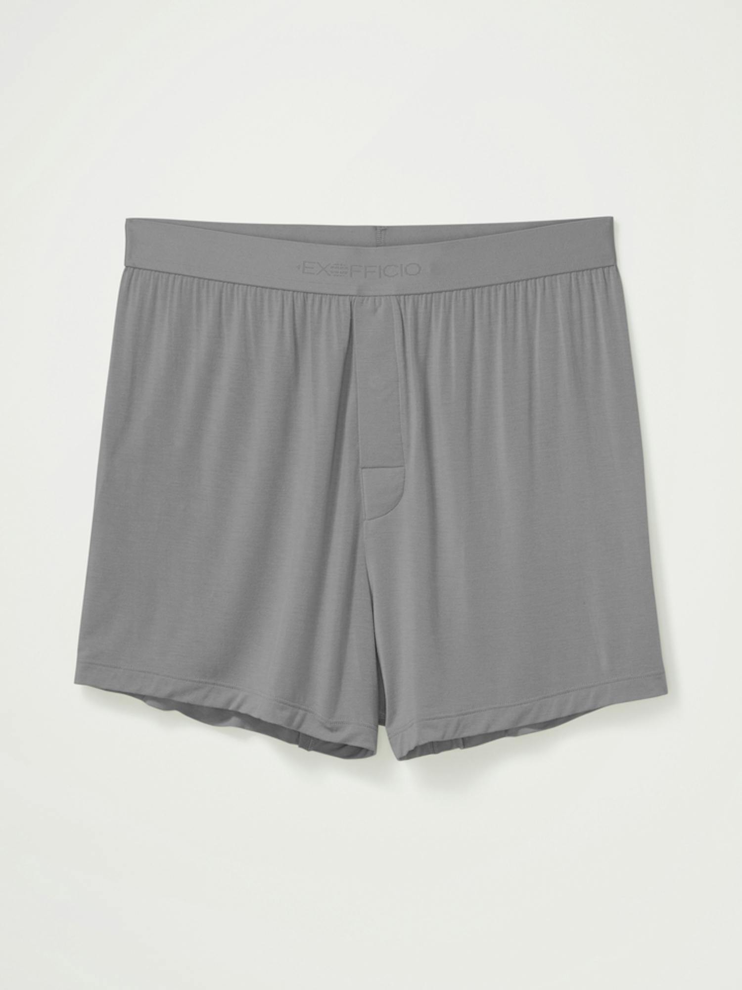 ExOfficio Men's Everyday Boxer In Grey Heather Size: Medium