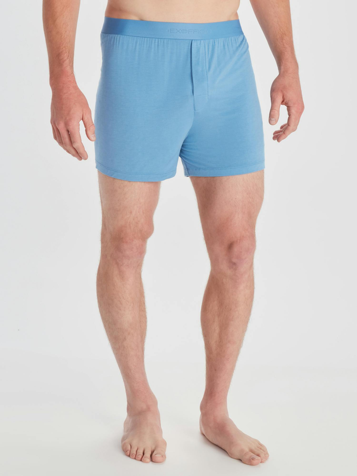 ExOfficio Men's Everyday Boxer In Riviera. Size: Large