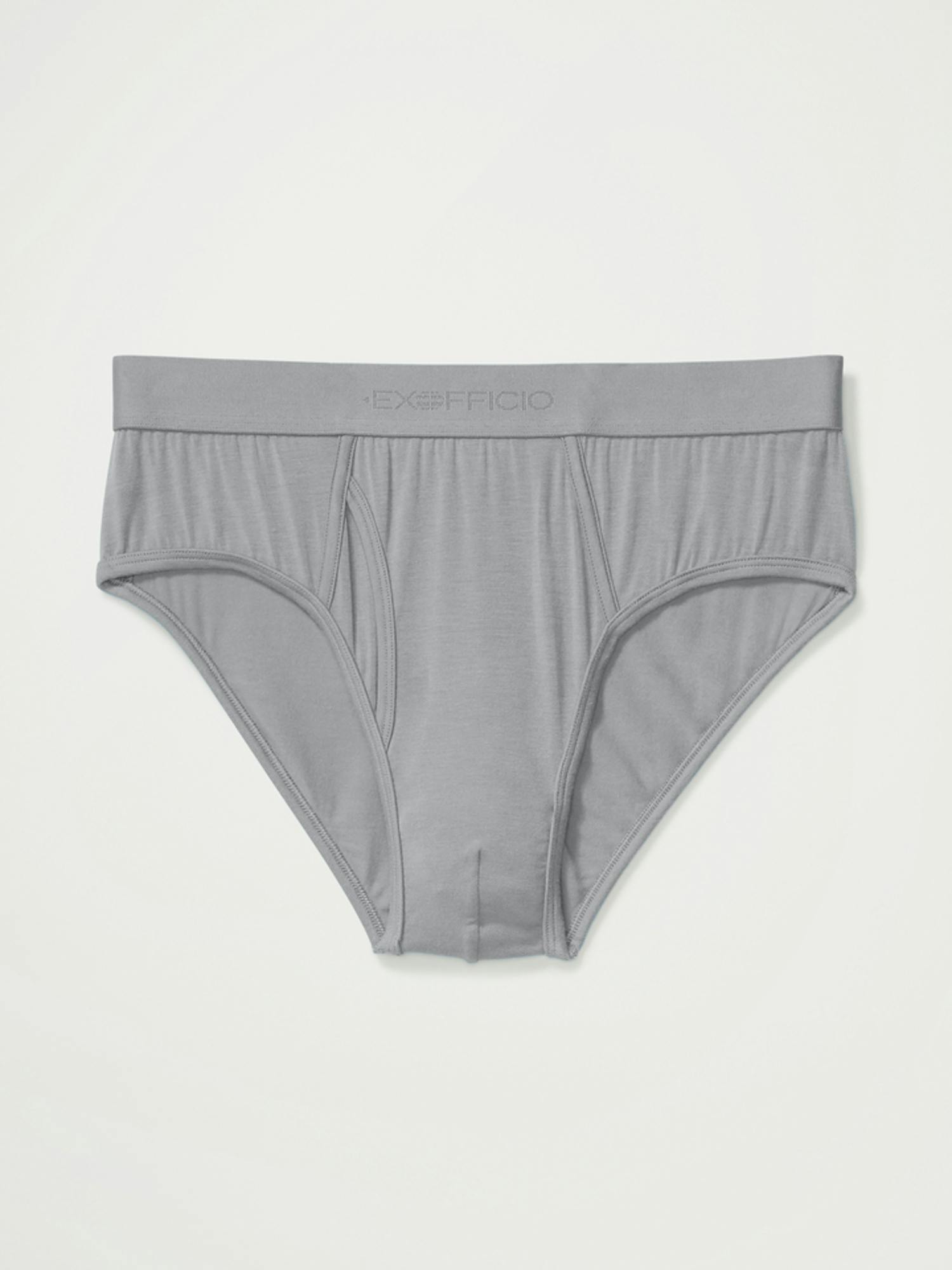 ExOfficio Men's Everyday Brief In Grey Heather Size: Small