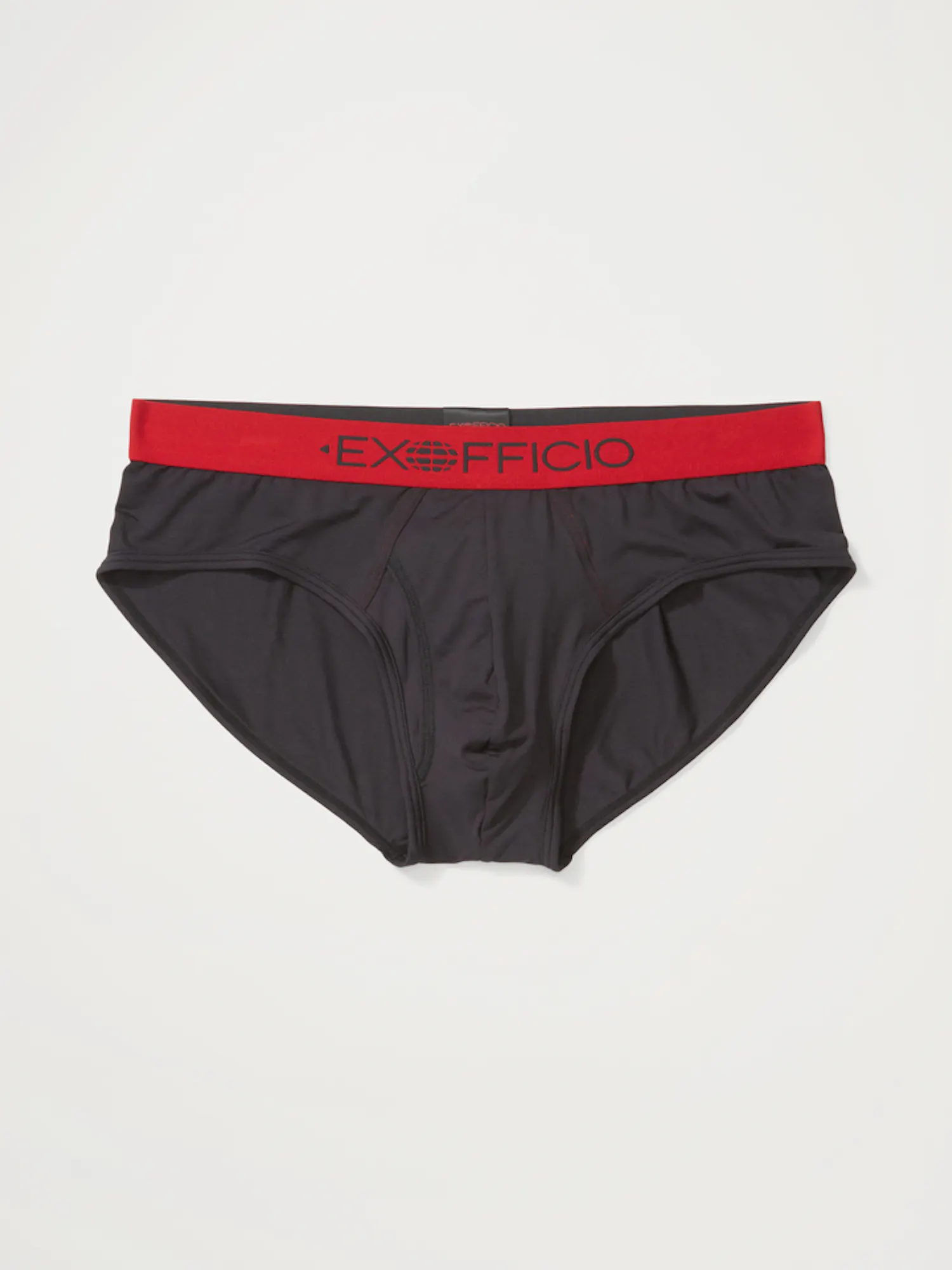 Marmot Men's Give-N-Go® 2.0 Sport Mesh Brief in Black/Scarlet Sage
