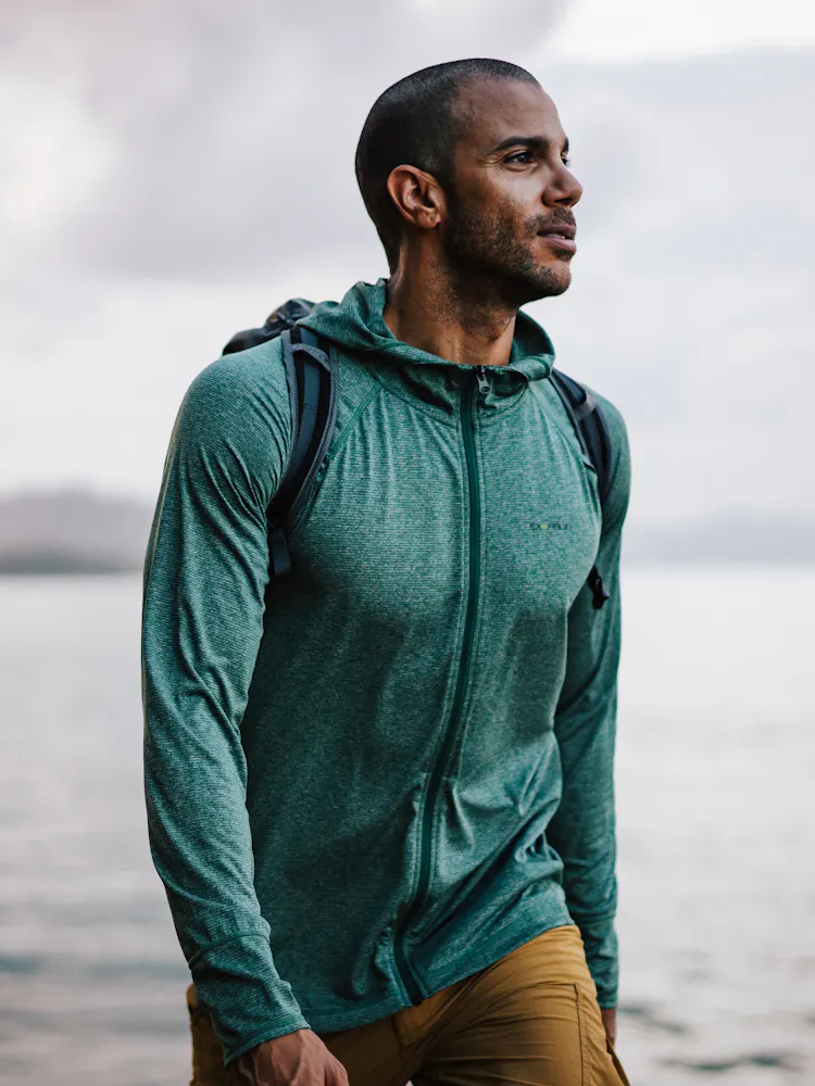 Men's BugsAway® Tarka Full-Zip Hoody | ExOfficio