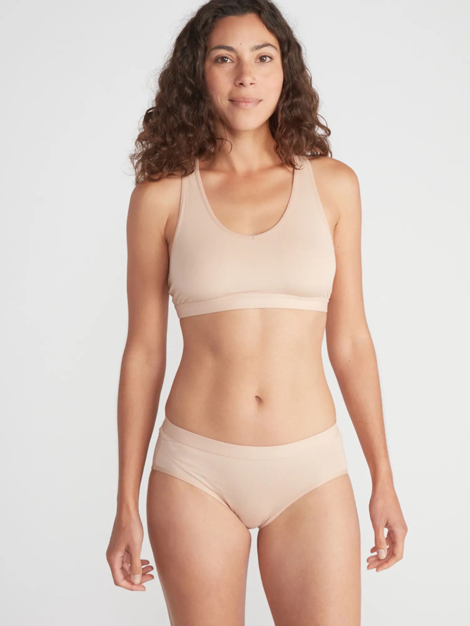 Marmot Women's Give-N-Go® 2.0 Sport Mesh Bralette in Buff