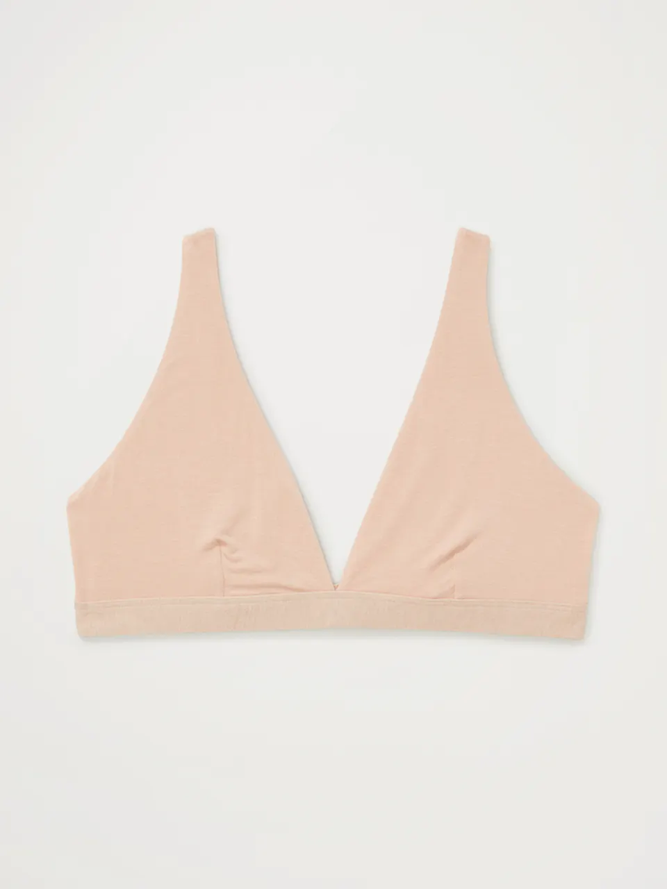 front of women's bra