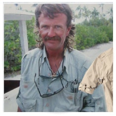 man wearing long-sleeve hiking shirt